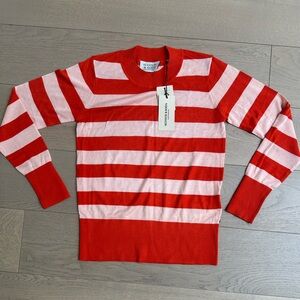 Scotch & Soda Bold Red and Pink Sweater